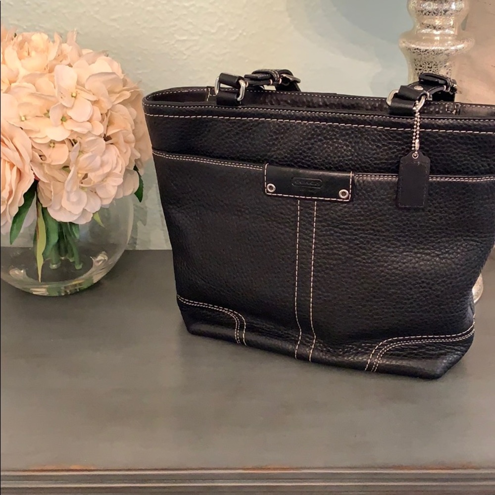 Leather Coach Purse